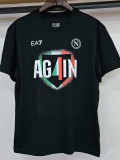 25-26 Napoli Black 4 Times Champion T-shirt (黑色)