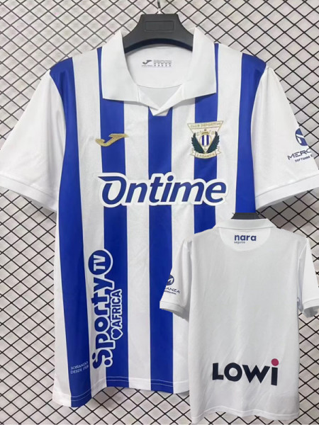 2025-26 CD Leganes Home Fans Soccer Jersey