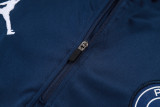 25-26 PSG Jordan Royal blue Half Pull Tracksuit #B2591(半拉链)
