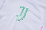 2025-26 JUV White Kids Half Pull Tracksuit #E25117(童)(半拉链)