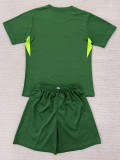 25-26 CHE Green Goalkeeper Kids Soccer Jersey