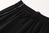 2025 AD Black Jacket Tracksuit #2319