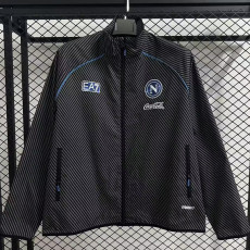2025-26 Napoli Black Windbreaker