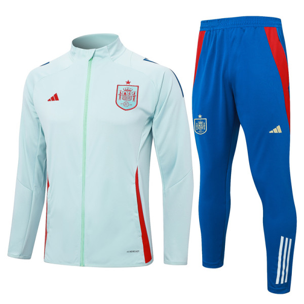 24-25 Spain Light green Jacket Tracksuit #A770