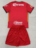 2025-26 Toluca Home Kids Soccer Jersey
