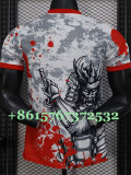 24-25 Japan Grey Red Special Edition Player Version Soccer Jersey