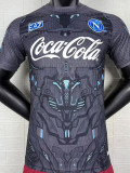 2025-26 Napoli Black Grey Player Version Training shirts