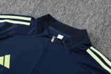 2025-26 RMA Royal blue Kids Half Pull Tracksuit#E2539(童装)(半拉链)