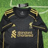 25-26 LIV Black Kids Soccer Jersey