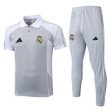 25-26 RMA Grey white Short shirts and Long trousers Suit #C2557