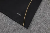 2025-26 Lyon Black Half Pull Tracksuit (半拉链）