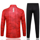 24-25 Napoli Red Jacket Tracksuit #A812(喷墨)