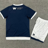 25-26 Millwall Home Kids Soccer Jersey