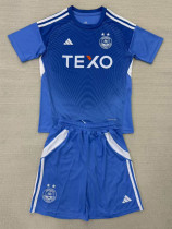 25-26 Aberdeen Blue Goalkeeper Kids Soccer Jersey