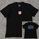 25-26 BAR Black High Quality Casual T-shirt #圆领红标