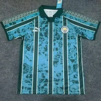 25-26 Man City Blue Green #9 Special Edition Training shirts