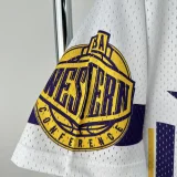 2026 LAKERS White Retro High Quality Casual T-Shirt #MN