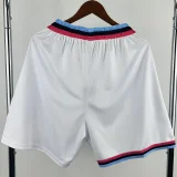 2023-24 HEAT White South Coast Top Quality NBA Pants
