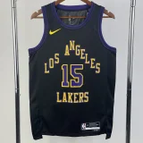 2023-24 LAKERS REAVES #15 Black City Edition Top Quality Hot Pressing NBA Jersey