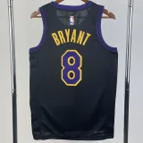 2023-24 LAKERS BRYANT #8 Black City Edition Top Quality Hot Pressing NBA Jersey