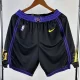2023-24 LAKERS Black City Edition Top Quality NBA Pants