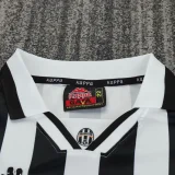 1995-1997 JUV Home Kids Retro Soccer Jersey