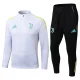 25-26 JUV White Half Pull Tracksuit (半拉链)