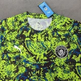 25-26 Man City Green Special Edition Training shirts
