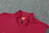 25-26 Man City Red Jacket Tracksuit