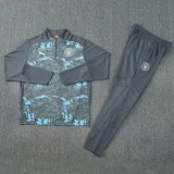 25-26 Man City Dark gray Half Pull Tracksuit (半拉链)