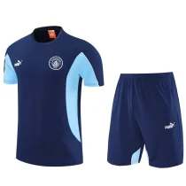 25-26 Man City Royal blue Training Short Suit