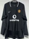 2003-2004 Man Utd Away Long Sleeve Retro Soccer Jersey (长袖)