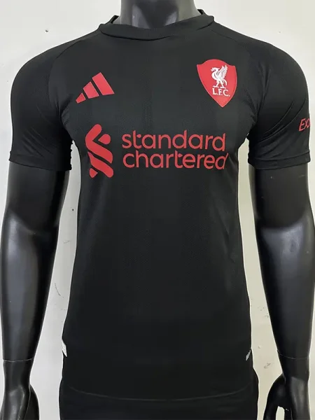 25-26 LIV Black Special Edition Player Version Soccer Jersey