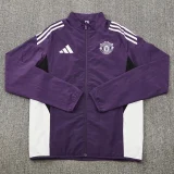 25-26 Man Utd Purple Windbreaker