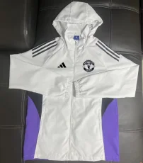 25-26 Man Utd White Windbreaker