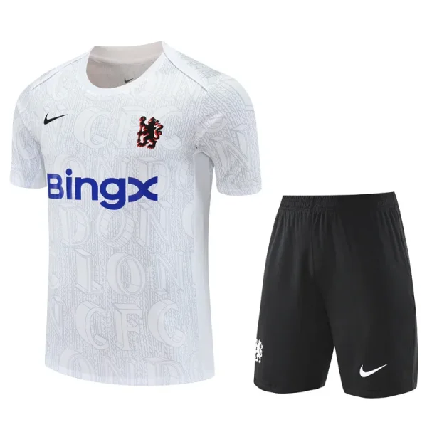 25-26 CHE White Training Short Suit
