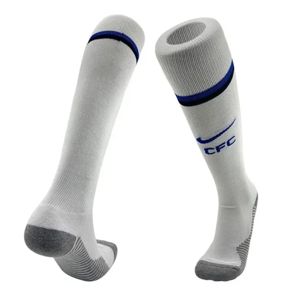 25-26 CHE Home White Socks