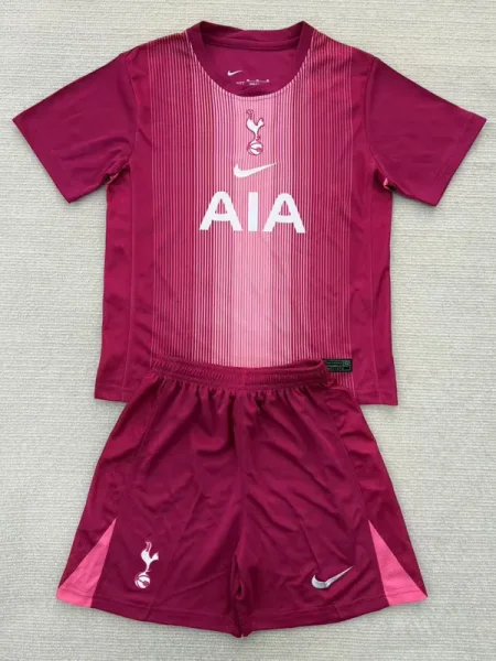 25-26 TOT Purple GoalKeeper Kids Soccer Jersey