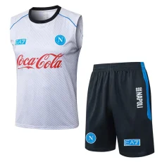 25-26 Napoli Light gray Tank top and shorts suit #D25193