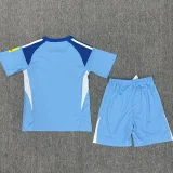25-26 Newcastle Blue Goalkeeper Kids Soccer Jersey