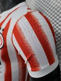 25-26 INT White Red Special Edition Player Version Soccer Jersey