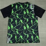 25-26 INT Black Green Training shirts (蛇)