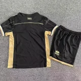 25-26 Sheffield United Black Goalkeeper Kids Soccer Jersey