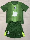 25-26 Birmingham Green GoalKeeper Kids Soccer Jersey