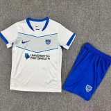 25-26 Portsmouth Away Kids Soccer Jersey