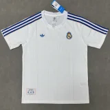 25-26 RMA White Casual Edition Fans Training Shirts (蓝边)