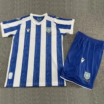 25-26 Sheffield Wednesday Home Kids Soccer Jersey