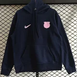 25-26 BAR Royal blue Hoody 宝蓝色(加绒)粉标