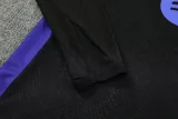 25-26 BAR Black Half Pull Tracksuit (半拉链)