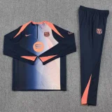 25-26 BAR Royal blue Half Pull Tracksuit (半拉链)